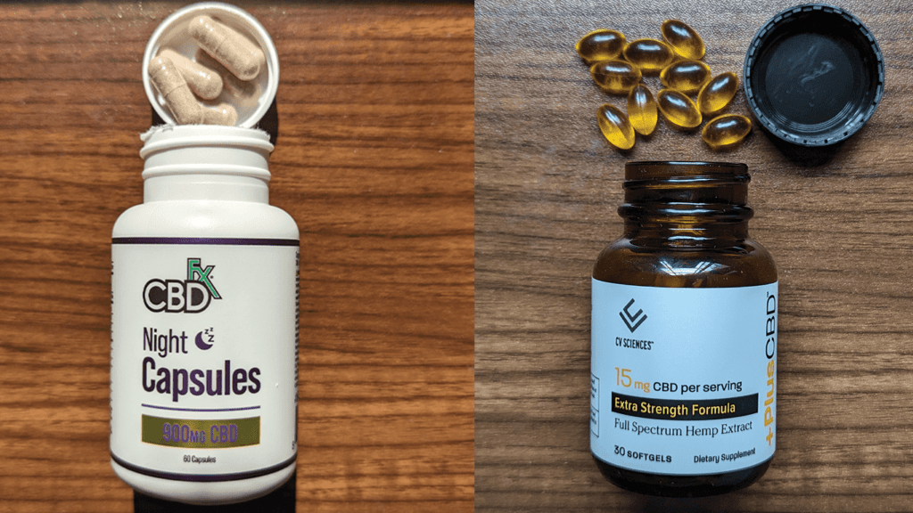 CBD capsules versus softgels