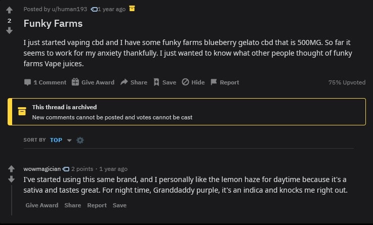 funky farms reddit review
