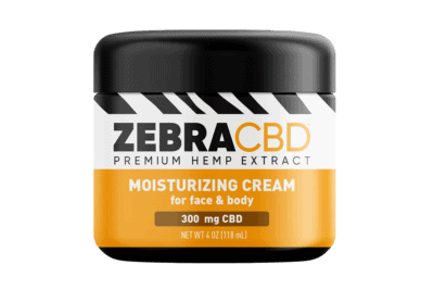zebra cbd moisturizing cream