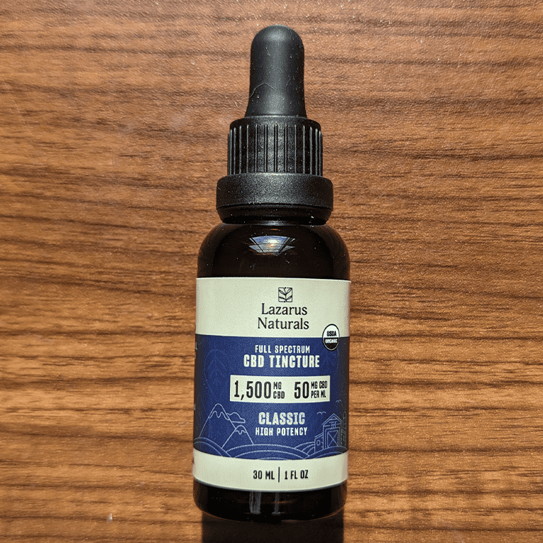 lazarus naturals high potency CBD oil