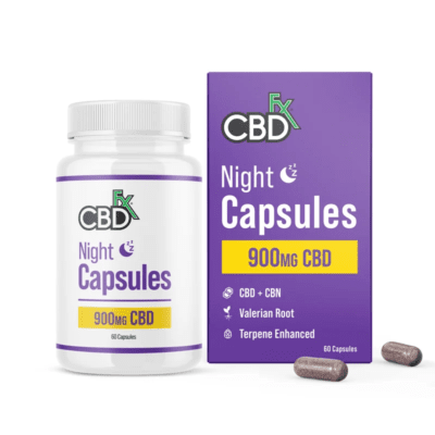 cbdfx night cbd capsules