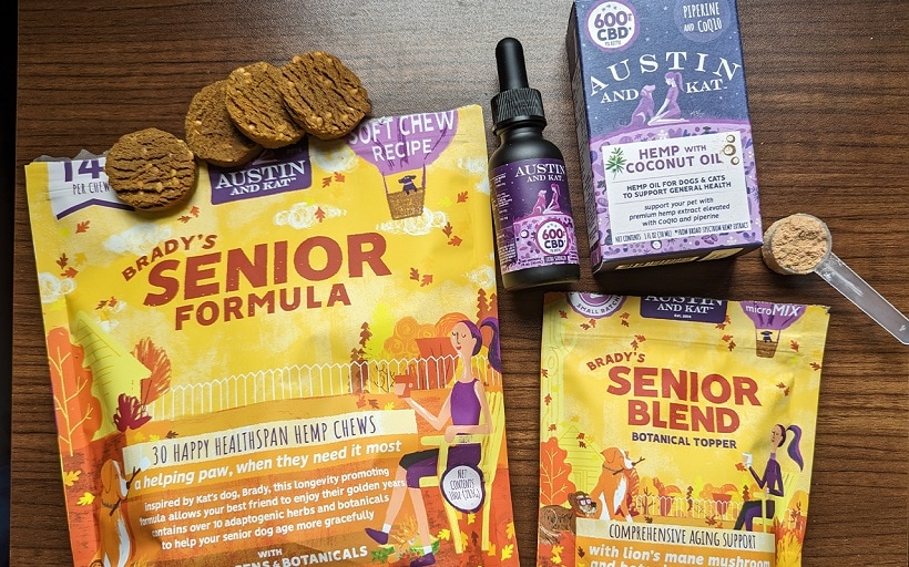 Austin and Kat CBD products received and tested