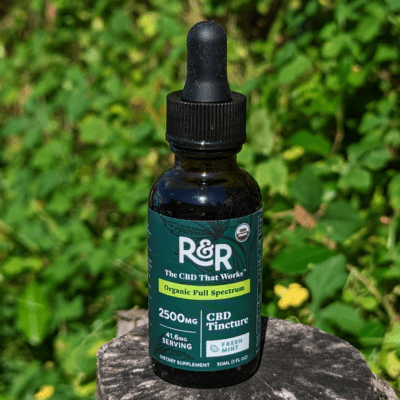 R&R full-spectrum CBD tincture 2500 mg