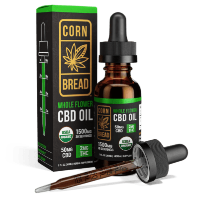 cornbread hemp whole-flower CBD oil