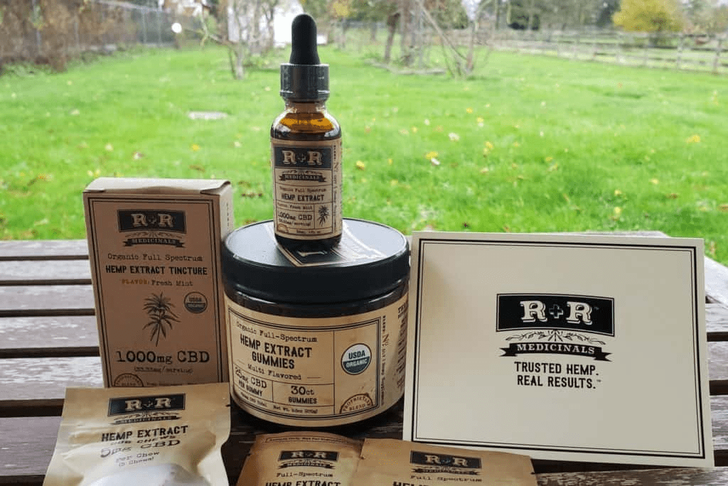 r&r cbd product samples for review