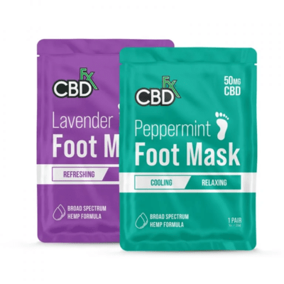cbdfx foot masks