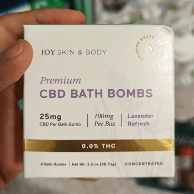 joy organics cbd bath bombs