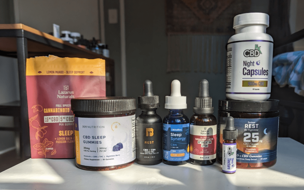 cbn products I've tested and reviewed